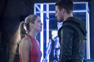 Illustration for article titled Emily Bett Rickards Is Sad That Felicity's Been Crying So Much On Arrow